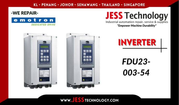 รับซ่อม   EMOTRON INVERTER FDU23-003-54  ชลบุรี, ศรีราชา, ระยอง