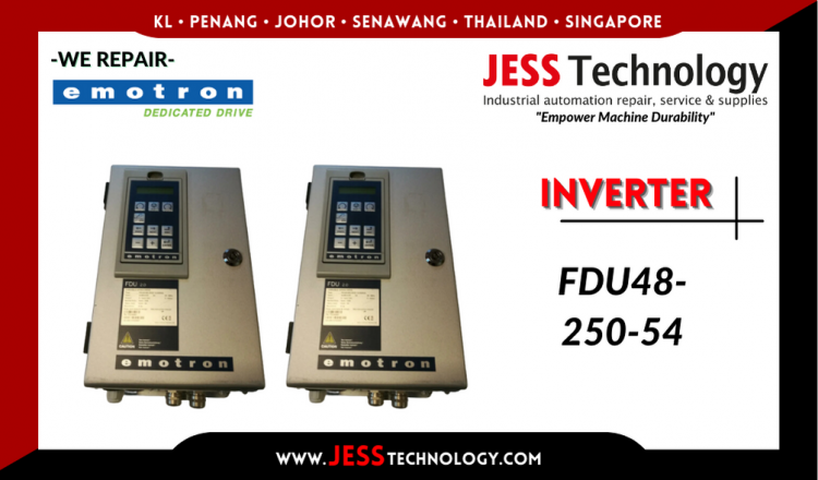 รับซ่อม    EMOTRON INVERTER FDU48-250-54   ชลบุรี, ศรีราชา, ระยอง