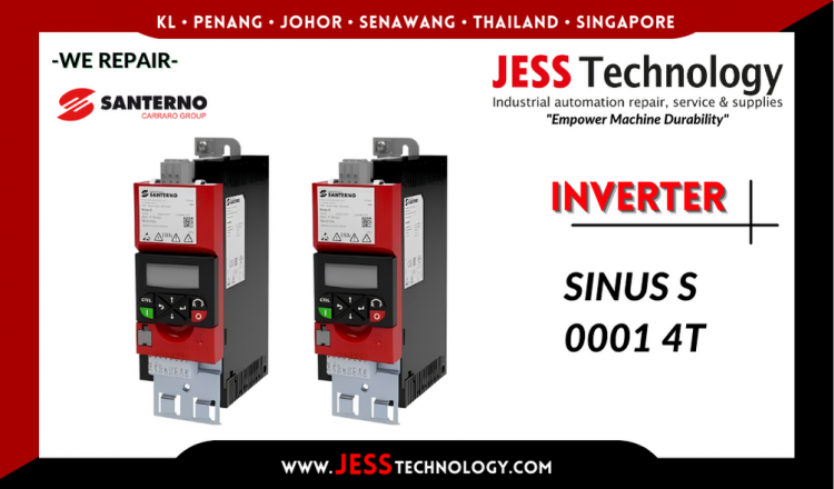 รับซ่อม   SANTERNO INVERTER SINUS S 0001 4T  ชลบุรี, ศรีราชา, ระยอง