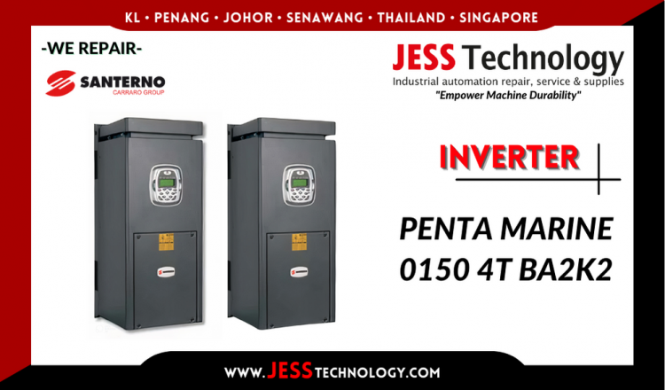 รับซ่อม  SANTERNO INVERTER PENTA MARINE 0150 4T BA2K2   ชลบุรี, ศรีราชา, ระยอง