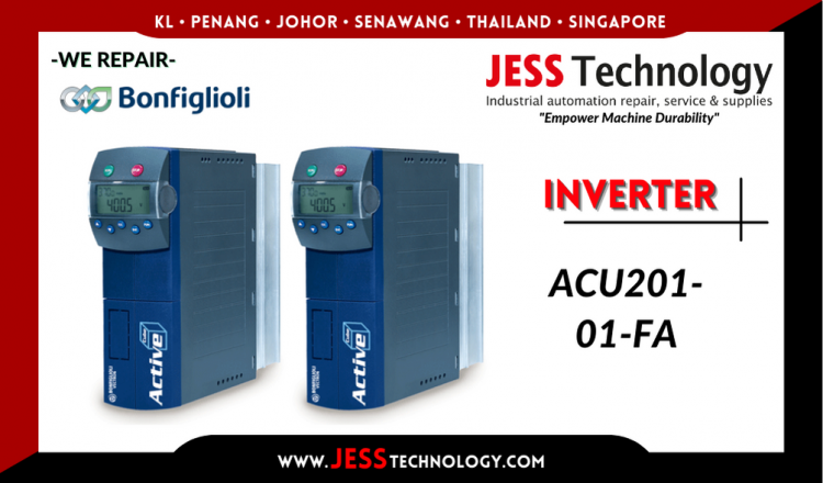 รับซ่อม  BONFIGLIOLI INVERTER ACU201-01-FA  ชลบุรี, ศรีราชา, ระยอง