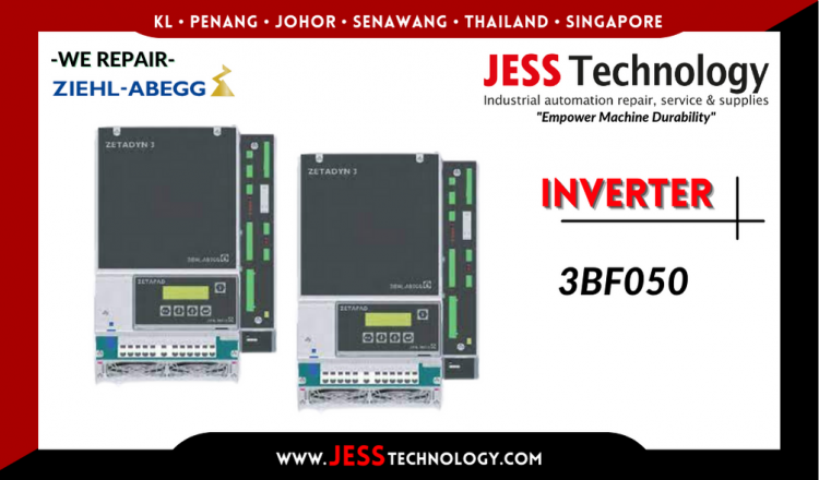 รับซ่อม    ZIEHL-ABEGG INVERTER 3BF050  ชลบุรี, ศรีราชา, ระยอง