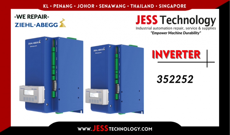 รับซ่อม    ZIEHL-ABEGG INVERTER 352252    ชลบุรี, ศรีราชา, ระยอง