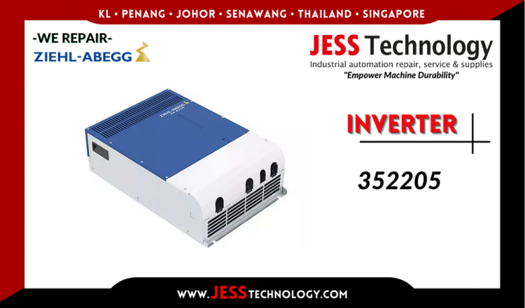 รับซ่อม   ZIEHL-ABEGG INVERTER 352205  ชลบุรี, ศรีราชา, ระยอง