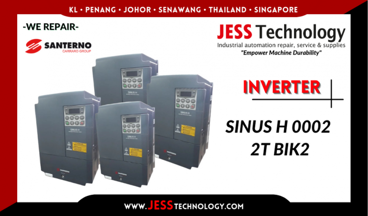 รับซ่อม   SANTERNO INVERTER SINUS H 0002 2T BIK2   ชลบุรี, ศรีราชา, ระยอง