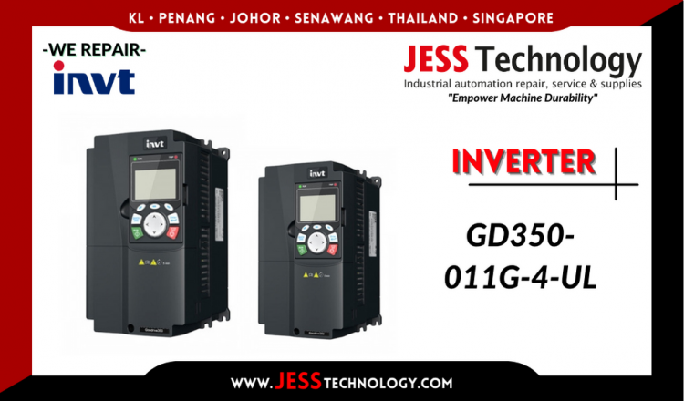 รับซ่อม    INVT INVERTER GD350-011G-4-UL   ชลบุรี, ศรีราชา, ระยอง