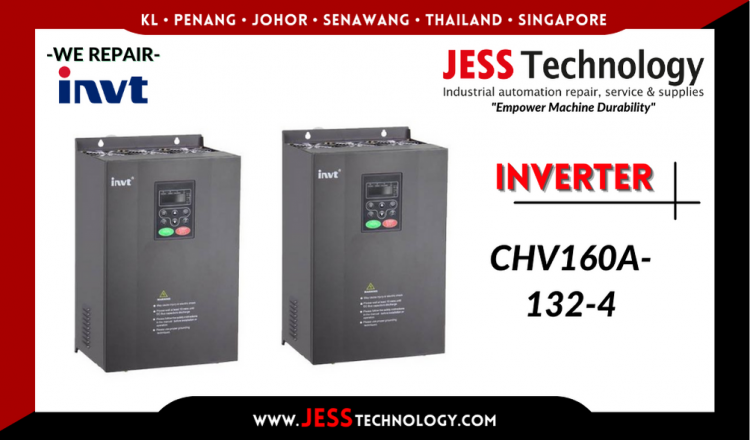 รับซ่อม    INVT INVERTER CHV160A-132-4    ชลบุรี, ศรีราชา, ระยอง