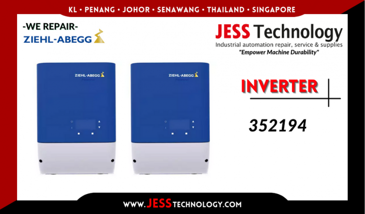 รับซ่อม   ZIEHL-ABEGG INVERTER 352194   ชลบุรี, ศรีราชา, ระยอง