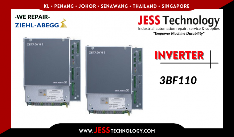 รับซ่อม   ZIEHL-ABEGG INVERTER 3BF110   ชลบุรี, ศรีราชา, ระยอง