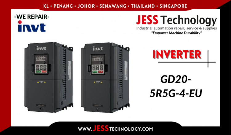 รับซ่อม   INVT INVERTER GD20-5R5G-4-EU         ชลบุรี, ศรีราชา, ระยอง