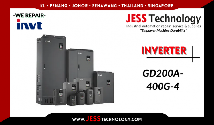 รับซ่อม   INVT INVERTER GD200A-400G-4    ชลบุรี, ศรีราชา, ระยอง