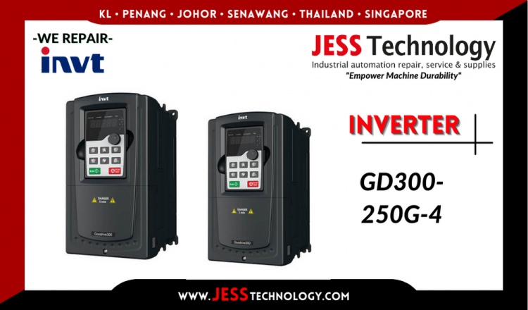 รับซ่อม   INVT INVERTER GD300-250G-4   ชลบุรี, ศรีราชา, ระยอง