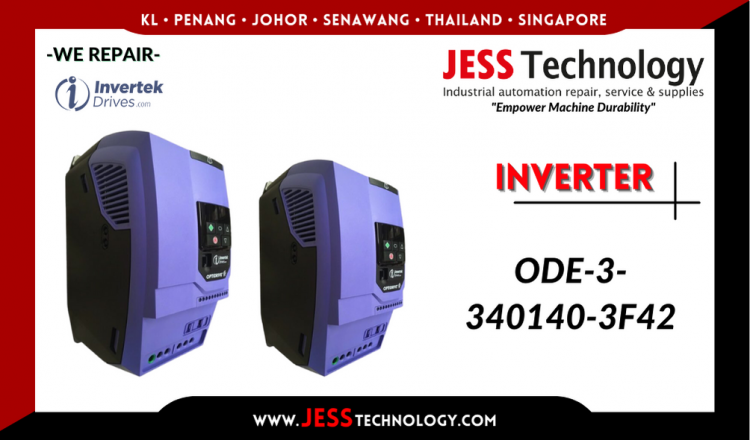 รับซ่อม  INVERTEK INVERTER ODE-3-340140-3F42   ชลบุรี, ศรีราชา, ระยอง