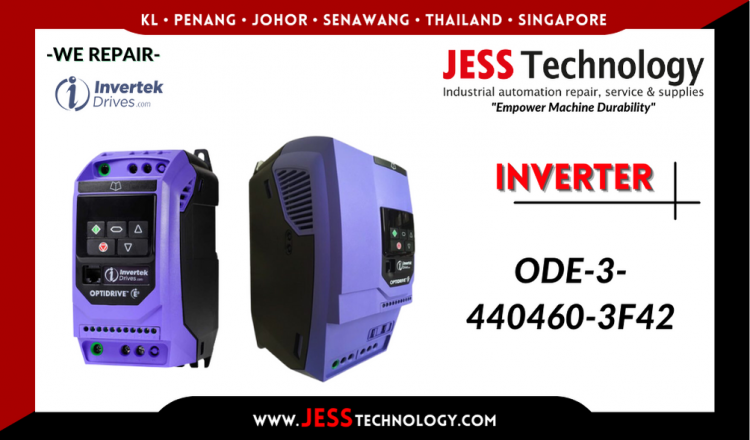 รับซ่อม   INVERTEK INVERTER ODE-3-440460-3F42  ชลบุรี, ศรีราชา, ระยอง