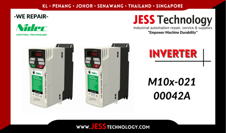 รับซ่อม    NIDEC INVERTER M10x-021 00042A    ชลบุรี, ศรีราชา, ระยอง