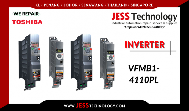 รับซ่อม   TOSHIBA INVERTER VFMB1-4110PL   ชลบุรี, ศรีราชา, ระยอง