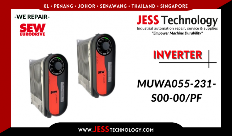 รับซ่อม   SEW-EURODRIVE INVERTER MUWA055-231-S00-00/PF