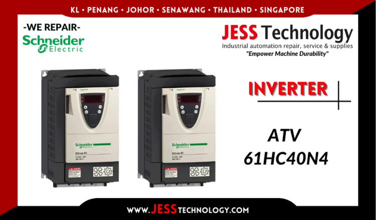 รับซ่อม  SCHNEIDER ELECTRIC INVERTER ATV 61HC40N4  ชลบุรี, ศรีราชา, ระยอง