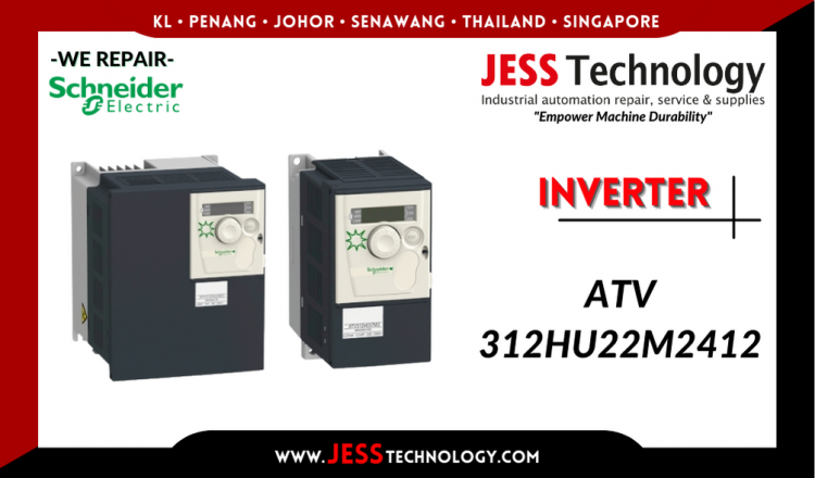 รับซ่อม   SCHNEIDER ELECTRIC INVERTER ATV312HU22M2412  ชลบุรี, ศรีราชา, ระยอง