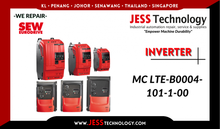 รับซ่อม  SEW-EURODRIVE INVERTER MC LTE-B0004-101-1-00   ชลบุรี, ศรีราชา, ระยอง