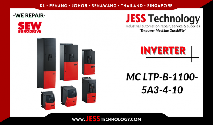 รับซ่อม  SEW-EURODRIVE INVERTER MC LTP-B-1100-5A3-4-10  ชลบุรี, ศรีราชา, ระยอง