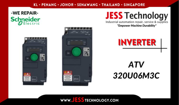 รับซ่อม   SCHNEIDER ELECTRIC INVERTER ATV320U06M3C  ชลบุรี, ศรีราชา, ระยอง