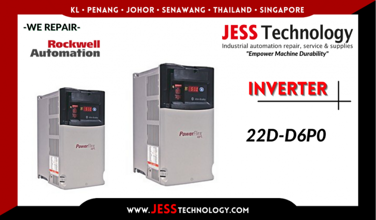 รับซ่อม    ROCKWELL AUTOMATION INVERTER 22D-D6P0  ชลบุรี, ศรีราชา, ระยอง