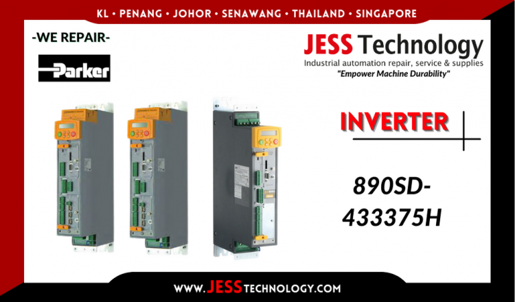 รับซ่อม    PARKER INVERTER 890SD-433375H   ชลบุรี, ศรีราชา, ระยอง