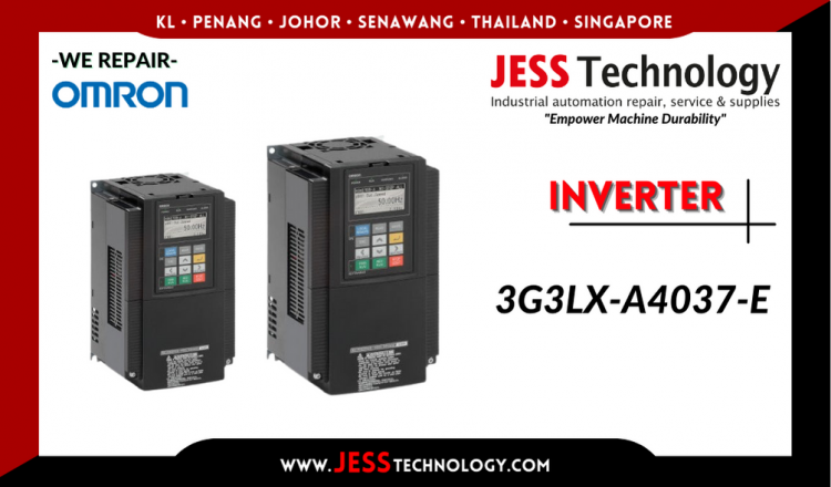 รับซ่อม   OMRON INVERTER 3G3LX-A4037-E   ชลบุรี, ศรีราชา, ระยอง