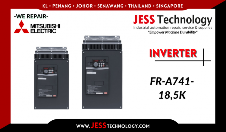 ัรับซ่อม   MITSUBISHI ELECTRIC INVERTER FR-A741-18,5K   ชลบุรี, ศรีราชา, ระยอง