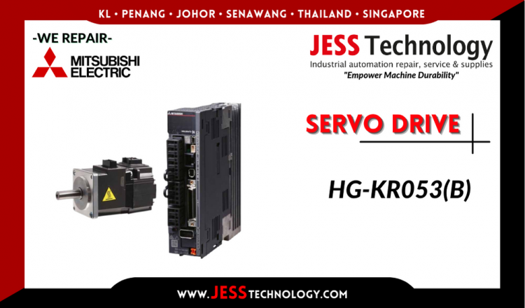 รับซ่อม    MITSUBISHI ELECTRIC SERVO DRIVE HG-KR053(B)   ชลบุรี, ศรีราชา, ระยอง