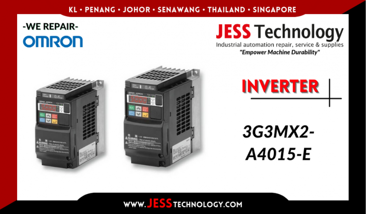 รับซ่อม  OMRON INVERTER 3G3MX2-A4015-E     ชลบุรี, ศรีราชา, ระยอง