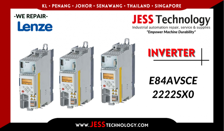 รับซ่อม     LENZE INVERTER E84AVSCE2222SX0    ชลบุรี, ศรีราชา, ระยอง