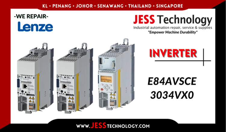 รับซ่อม    LENZE INVERTER E84AVSCE3034VX0    ชลบุรี, ศรีราชา, ระยอง