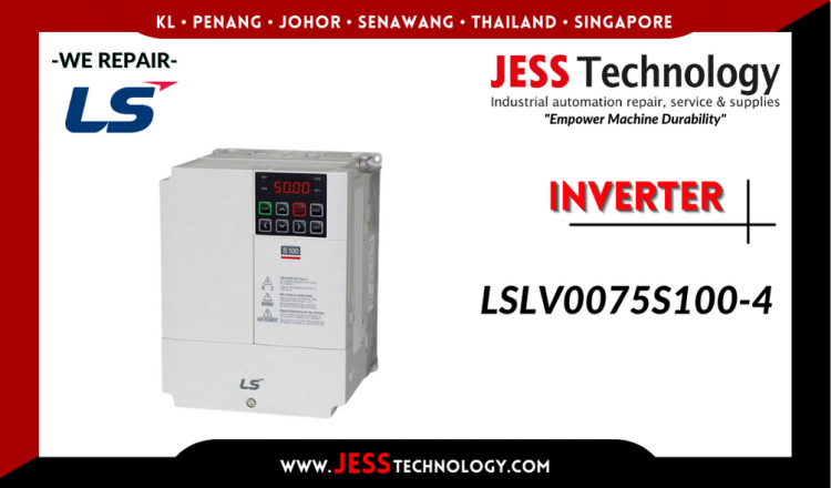 รับซ่อม    LS INVERTER LSLV0750S100-4   ชลบุรี, ศรีราชา, ระยอง