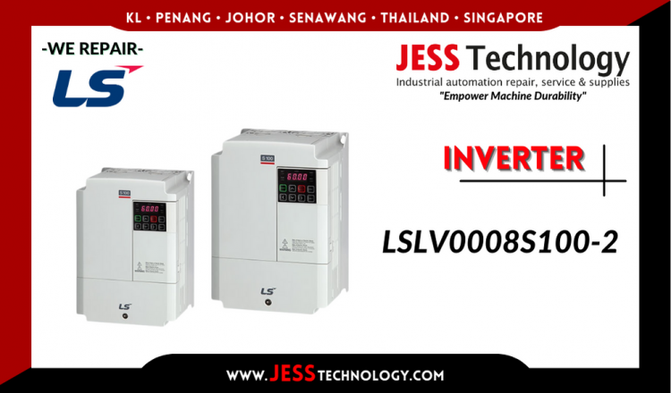 รับซ่อม     LS INVERTER LSLV0008S100-2   ชลบุรี, ศรีราชา, ระยอง