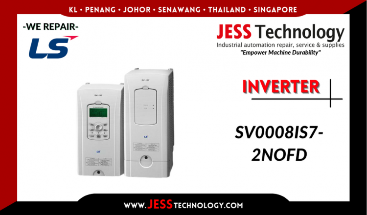 รับซ่อม    LS INVERTER SV0008IS7-2NOFD    ชลบุรี, ศรีราชา, ระยอง