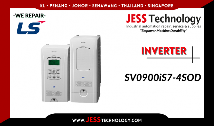 รับซ่อม    LS INVERTER SV0900iS7-4SOD  ชลบุรี, ศรีราชา, ระยอง