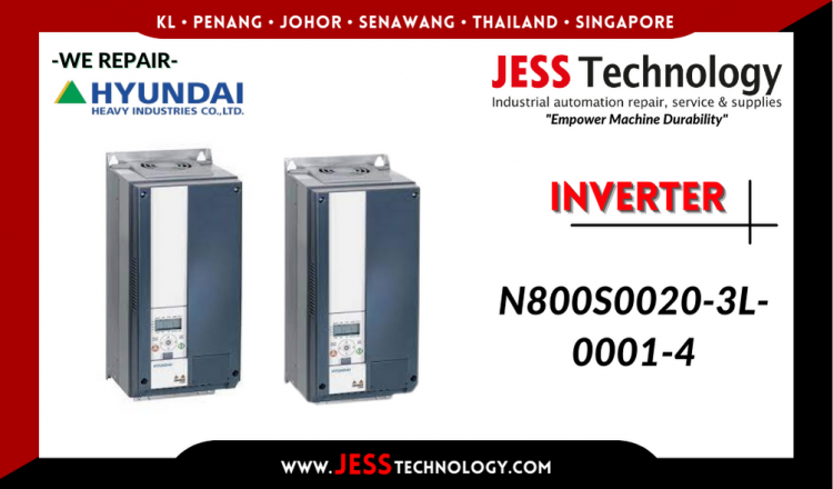 รับซ่อม   HYUNDAI INVERTER N800S0020-3L-0001-4   ชลบุรี, ศรีราชา, ระยอง