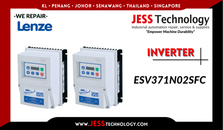 รับซ่อม    LENZE INVERTER ESV371N02SFC   ชลบุรี, ศรีราชา, ระยอง