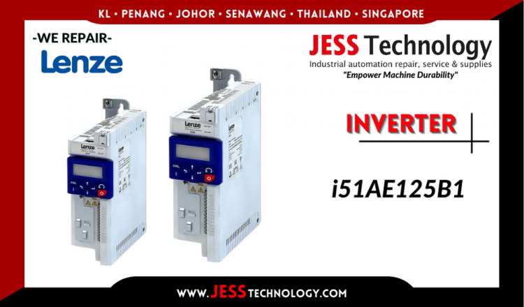 รับซ่อม    LENZE INVERTER i51AE125B1   ชลบุรี, ศรีราชา, ระยอง