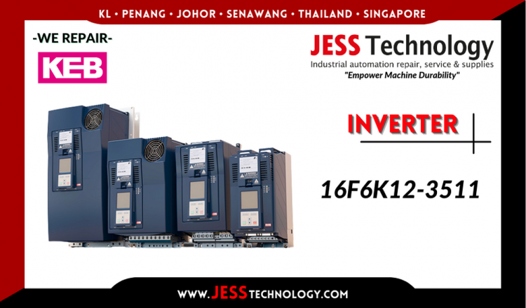 รับซ่อม    KEB INVERTER 16F6K12-3511  ชลบุรี, ศรีราชา, ระยอง