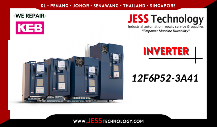 รับซ่อม    KEB INVERTER 12F6P52-3A41  ชลบุรี, ศรีราชา, ระยอง