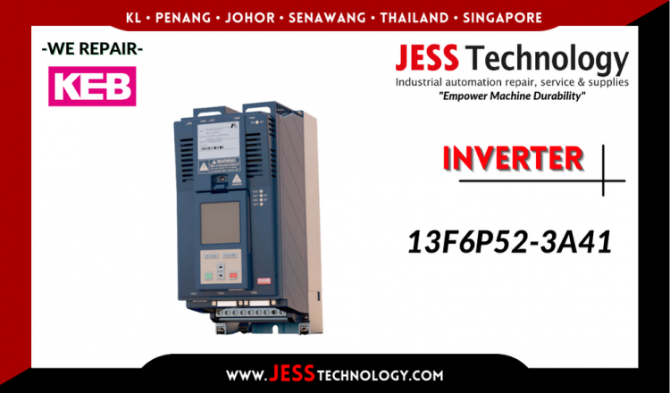 รับซ่อม    KEB INVERTER 13F6P52-3A41      ชลบุรี, ศรีราชา, ระยอง