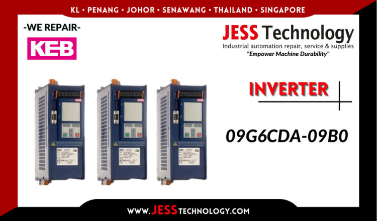 รับซ่อม    KEB INVERTER 09G6CDA-09B0      ชลบุรี, ศรีราชา, ระยอง