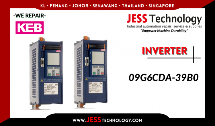 รับซ่อม    KEB INVERTER 09G6CDA-39B0   ชลบุรี, ศรีราชา, ระยอง