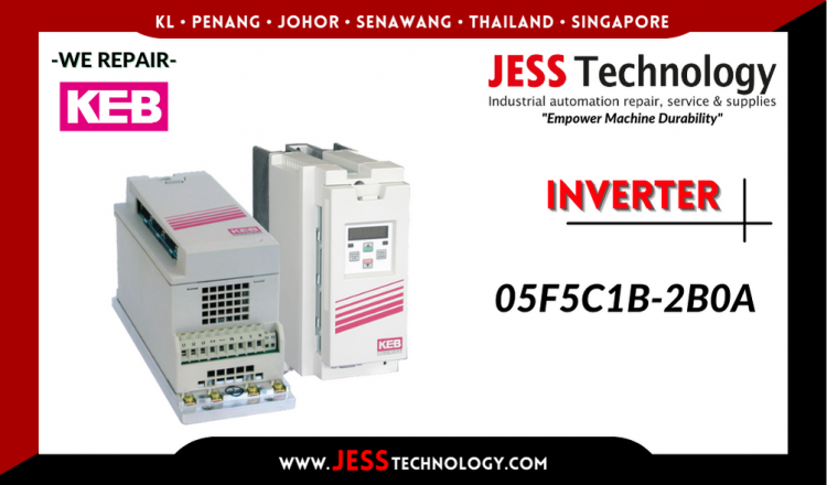 รับซ่อม     KEB INVERTER 05F5C1B-2B0A   ชลบุรี, ศรีราชา, ระยอง