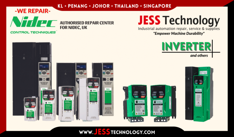 รับซ่อม NIDEC INVERTER ชลบุรี, ศรีราชา, ระยอง