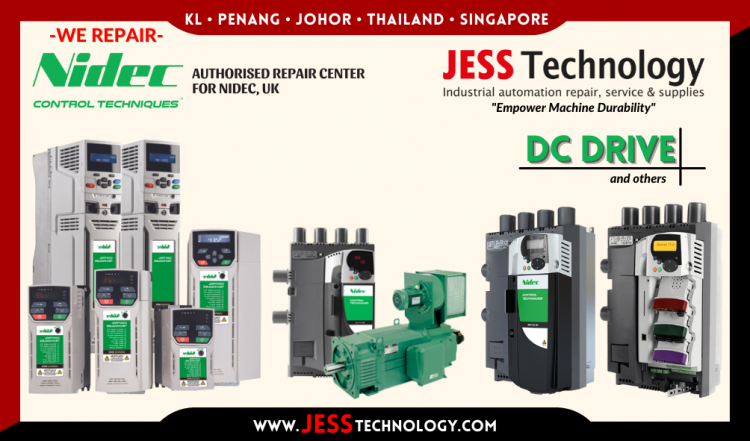 รับซ่อม NIDEC DC DRIVE ชลบุรี, ศรีราชา, ระยอง