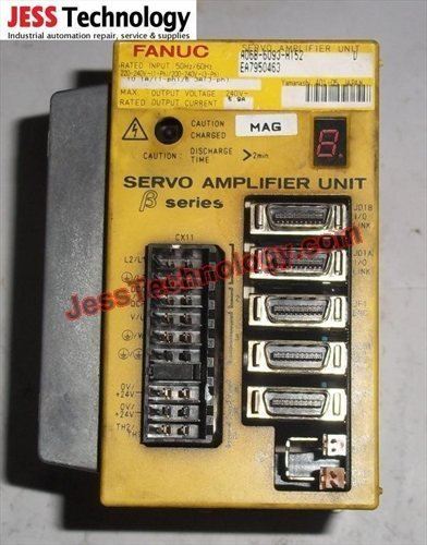 รับซ่อม A06B-6093-H152 FANUC SERVO AMPLIFIER UNIT ชลบุรี, ศรีราชา, ระยอง